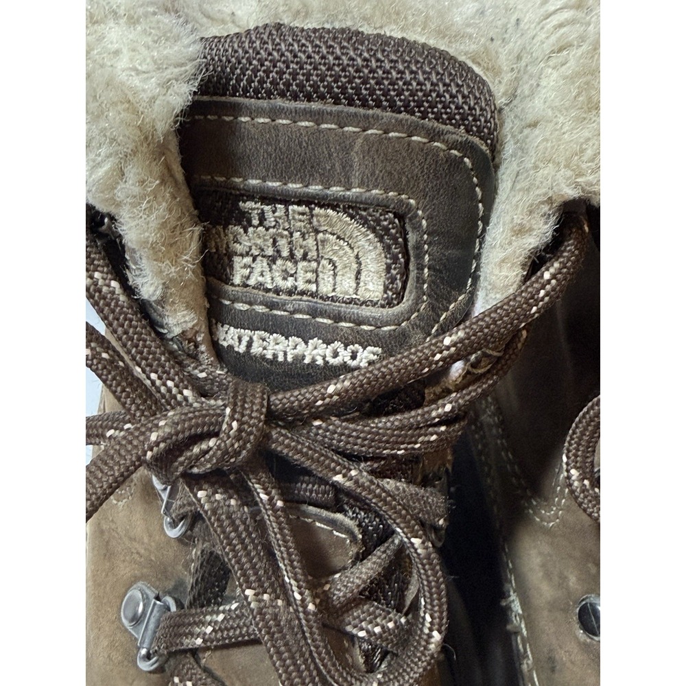 The North Face Chilkat Womens Winter Snow Boots US 9 Brown Waterproof PrimaLoft - Picture 8 of 16